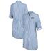 Women's Tommy Bahama Light Blue Georgia Bulldogs Chambray Stripe Cover-Up Shirt Dress