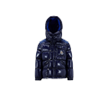 MONCLER ENFANT Moncler Karakorum Short Down Jacket Enfant, Boy, Blue, Size: 10Y