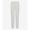 Raphaela By Brax Style Laura New Damen off-white, Gr. 20, Baumwolle, Dynamic Schmale Five pocket hose