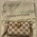 Louis Vuitton Bags | Lv Damier Azure Kisslock Wallet With A Dust Bag | Color: Gray/White | Size: Os