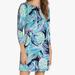 Lilly Pulitzer Dresses | Lilly Pulitzer Hollee Dress Style 30059 Bright Navy Alotta Colada Size Small | Color: Blue/Green | Size: S