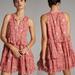 Anthropologie Dresses | Anthropologie X Carolina K Carmen Ruffled Tiered Mini Dress Celestial Print Med | Color: Pink | Size: M