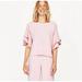 Zara Tops | New Zara Flounce Sleeve Top Women Sz Us Small In Blush Pink | Color: Pink | Size: S