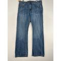Levi's Jeans | Levi's 527 Jeans Men 33wxl30 Blue Denim Straight Leg 5 Pocket Design Flat Front | Color: Blue | Size: 33