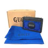 Gucci Bags | Auth Gucci 625583 Off The Grid Card Case Coin Compartment Commuter Wallet Coin P | Color: Black/Blue | Size: W4.5h3.1inch