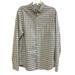 J. Crew Shirts | J. Crew Secret Wash Stretch Organic Cotton Gray, White Check Button Down Slim L | Color: Gray/White | Size: L