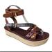 Burberry Shoes | Authentic Burberry Strappy Studded Sandals | Color: Brown | Size: 8