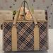 Burberry Bags | Authentic Burberry Blue Label Bag | Color: Blue/Tan | Size: 13 X 8 X 5