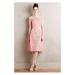 Anthropologie Dresses | Anthropologie Shoshanna Pink Lace Semi Formal Dress Prom Dance Gown 2 | Color: Pink | Size: 2