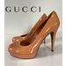 Gucci Shoes | Authentic Gucci Nude Heels | Color: Cream/Tan | Size: 39eu
