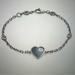 Gucci Jewelry | Gucci Interlocking G Light Blue Enamel Heart Bracelet | Color: Blue/Silver | Size: Os