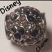 Disney Jewelry | Disney Pandora/European Type Charm | Color: Black/Pink | Size: Os