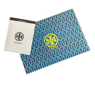 Tory Burch Other | Authentic Tory Burch 8.5”X6.25”X2.5” Empty Gift Box & Receipt Holder | Color: Blue | Size: Os