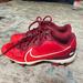 Nike Shoes | Boys Nike Baseball Cleats | Color: Red | Size: 5b