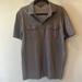 Michael Kors Shirts | Men’s Michael Kors Grey/Black Short Sleeve Casual Shirt Large | Color: Black/Gray | Size: L