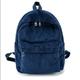 Urban Outfitters Bags | Corduroy Backpack School Bag Navy Royal Blue New Travel Purse 2 Pockets | Color: Blue | Size: Os