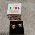 Disney Accessories | Disney, Avon Vintage 1993, Aladdin Abu Monkey Studded Earrings. | Color: Gold | Size: Osg