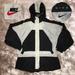 Nike Jackets & Coats | Hpvintage Nike Windbreaker Jacket Size: S(4-6) | Color: Black/Gray | Size: S