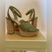 Michael Kors Shoes | Michael Kors, Platform, Sandals, Oregano, Size 7, Medium | Color: Green/Tan | Size: 7m