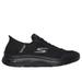 Skechers Men's Slip-ins: GO WALK AF 2.0 - Simplicity 2 Sneaker | Size 13.0 | Black | Textile/Synthetic | Machine Washable | Arch Fit