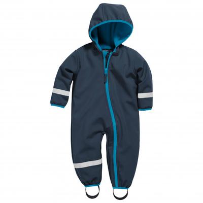 Playshoes - Kid's Softshell-Overall - Overall Gr 92 blau