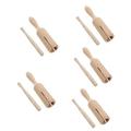 FAVOMOTO 5 Sets kids musical tool wooden boy percussion parent-child gift preschool child Toy music toddler musical instruments kids toy musical instrument Monophonic tool toys