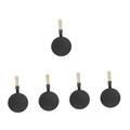 FAVOMOTO 5pcs Mini Wok Kitchen Utensils Tools Kids Toy Frying Pans Cooker Cookware Toys Kitchen Appliances Griddles Simulation Cooking Tool Metal Wooden Child Small Saucepan