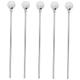 USHOBE 5 Pcs Crystal Ball Scepter Costume Walking Stick Cosplay Cane Halloween Dress up Prop Wand Sticks Girls Dresses Halloween Cane Kids Cane Props Outfits Child Fairy Decorate Plastic