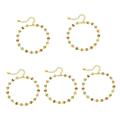 VALICLUD 5pcs Butterfly Anklet Gold Ankle Bracelets for Women Anklet for Women Anklet Bracelets for Women Beaded Anklet Gold Anklet Women's Anklets Womens Anklet Girl Alloy Miss Footwear