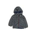 H&M Windbreaker Jackets: Blue Print Jackets & Outerwear - Kids Girl's Size 12