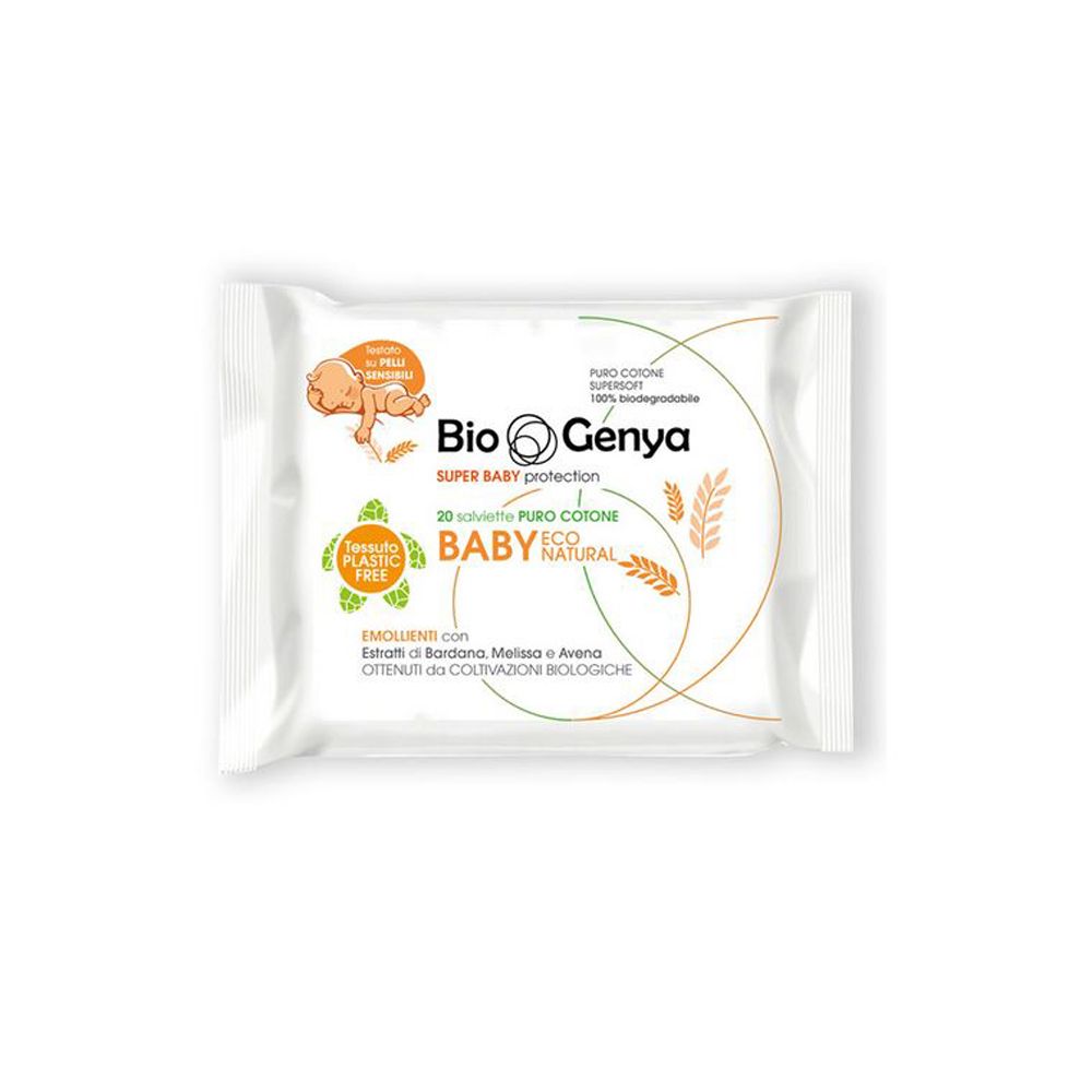 BIOGENYA Baby Eco Natural Salviettine 20 pz Salviette