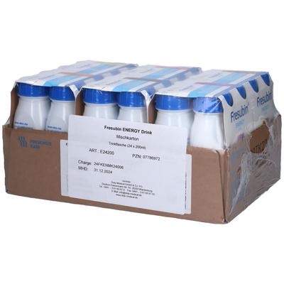 Fresubin Energy Drink Mischkarton Trinkflasche 6x4x200 ml Lösung