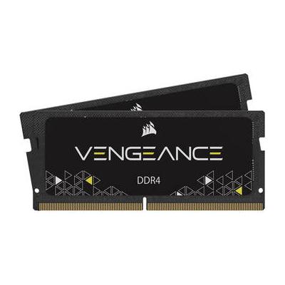Corsair 32GB VENGEANCE Series DDR4 SODIMM Memory Kit (2 x 16GB, Black) CMSX32GX4M2A2400C16