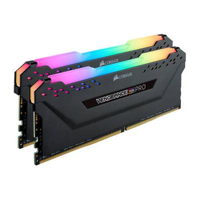 Corsair 32GB VENGEANCE RGB PRO Desktop Memory Kit (2 x 16GB, Black) CMW32GX4M2Z3600C18