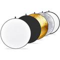 Neewer 5-in-1 Collapsible Multi-Disc Light Reflector (12") 66602802