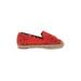 Pelle Moda Flats: Red Tropical Shoes - Women's Size 5 1/2