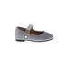 Dress Shoes: Slip-on Chunky Heel Casual Gray Print Shoes - Kids Girl's Size 7