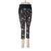 Betsey Johnson Performance Active Pants - Low Rise Skinny Leg Cropped: Black Activewear - Women's Size Medium