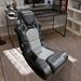 Inbox Zero Rocker Game Chair w/ Built-in Speakers Mesh, Crystal in White | 26.62 H x 17.5 W x 30.5 D in | Wayfair 49408FD7A8EC45F295BDA4C57D338ECA