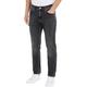 Tommy Hilfiger Herren Jeans Straight Denton Straight Fit, Schwarz (Salton Black), 32W / 36L