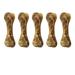 5pcs Durable Dog Chewing Bones Chew Sticks Dog Teething Bones Dental Chews for Puppies Chews Training Sticks Dog Teething toys for Puppies (Random Color)