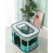 ZBH Portable Dog Playpen Indoor/Outdoor Foldable Pet Playpen for Small Dogs Cats Kittens Chickens and Rabbits Great for Travel and Camping Including Carrying Case