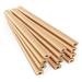 GRAPHITE Hard Lead Carpenter Pencil #2 Lumber Pencil (1) Pack of 12 PCS - Industrial Pencil Wood Flooring Marker for Wood Working Tools Marking & Concrete Marking - Natural Lacquered