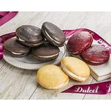 Delightful Whoopie Pie Assortment Gift Box Of Red Velvet Lemon And Chocolate 2 Each Good For Thank You Gifts Family Friends Parents Him & Her