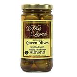 Miss Leone s Almond Hickory Stuffed Queen Olives Pack Of 3 12 Oz.