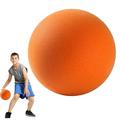 NOGIS 9.4inch Uncoated High Density Foam Ball - for Over 5 Years Old Kids Foam Sports Balls - Soft and Bouncy Lightweight and Easy to Grasp Foam Silent Balls are Safe for Childrenï¼ˆOrangeï¼‰