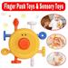 TRARIND Baby Sensory Toys Toddler Animal Finger Push Toy Exercise Finger Flexible Toy for 6-12 Months Infant Toy for 1 Year Old Boys Girls Newborn Baby Birthday Christmas Gift