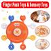 TRARIND Baby Sensory Toys Toddler Animal Finger Push Toy Exercise Finger Flexible Toy for 6-12 Months Infant Toy for 1 Year Old Boys Girls Newborn Baby Birthday Christmas Gift