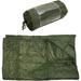 OD Green 86 L X 58 W G.I Poncho Liner Blanket Sleeping Bag Liner Rip-Stop Nylon W/Pouch