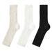 EHQJNJ White Stockings for Women Plus Size Women s Autumn and Winter Solid Color Coral Velvet Kneepads and Velvet Thickened Warm Home Sleeping Socks Over the Knee Stockings (3 Pairs) Womens Stockings